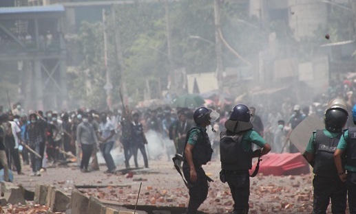 জুলাই আন্দোলনে গুলি