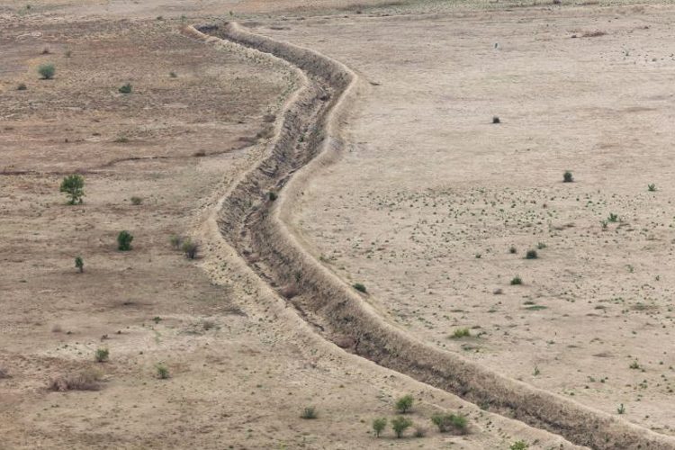 নাইজেরিয়ার বোর্নো গ্রাম।