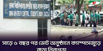 নতুন রাজনৈতিক বাস্তবতায় প্রতীক্ষিত ডাকসু নির্বাচন আগামীকাল