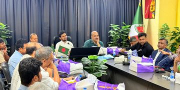 দেশের সিনিয়র ক্রীড়া সাংবাদিকদের সঙ্গে এক বছরে দ্বিতীয়বারের মতো মতবিনিময় সভা