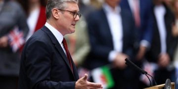 যুক্তরাজ্যের প্রধানমন্ত্রী কিয়ার স্টারমার।