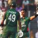 বাংলাদেশ ক্রিকেটার রিজান উল্লাসে উদযাপন করছেন. Channel i News - চ্যানেল আই নিউজ