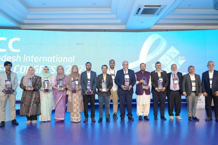 দুই দিনব্যাপী বাংলাদেশ ইন্টারন্যাশনাল ক্যান্সার  কংগ্রেস-২০২৫ এর উদ্বোধন করা হয়