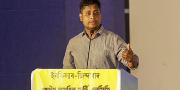 জাতীয় নাগরিক পার্টির (এনসিপি) মুখ্য সংগঠক (দক্ষিণাঞ্চল) হাসনাত আবদুল্লাহ। ছবি: সংগৃহীত