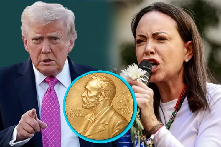 ট্রাম্পকে নোবেল শান্তি পুরস্কার উৎসর্গ করলেন মারিয়া কোরিনা মাচাদো