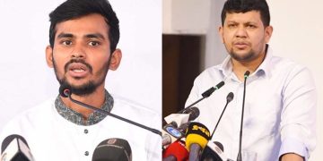 আসিফ মাহমুদ সজীব ভূঁইয়া (বাম) ও মাহফুজ আলম (ডানে)