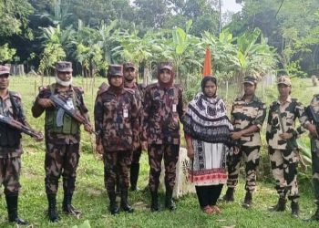 ভারতীয় এক নারীকে ফেরত পাঠালো বিজিবি।