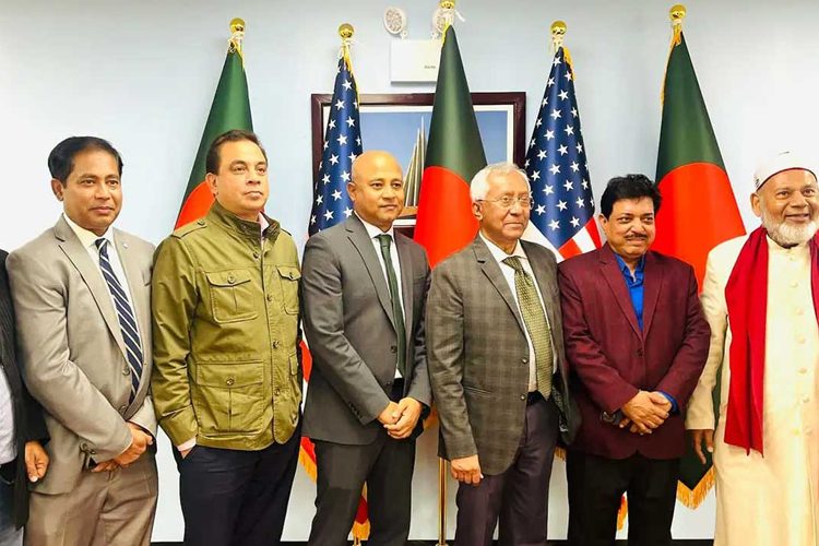 নিউ ইয়র্কে প্রবাসীদের এনআইডি কার্যক্রম উদ্বোধন