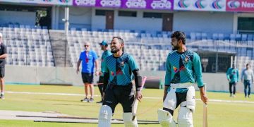 মুশফিকুর রহিম ও মেহেদী হাসান মিরাজ