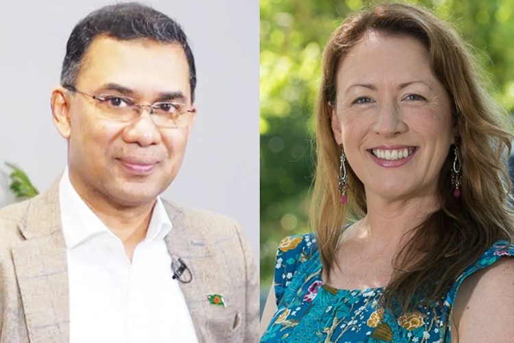 বিএনপির ভারপ্রাপ্ত চেয়ারম্যান তারেক রহমান ও অস্ট্রেলিয়ার নিউ সাউথ ওয়েলস পার্লামেন্ট সদস্য অ্যাবিগেল বয়েড