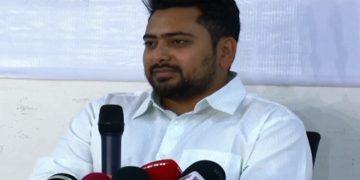 জাতীয় নাগরিক পার্টির (এনসিপি) আহ্বায়ক নাহিদ ইসলাম। ছবি: ভিডিও থেকে নেওয়া