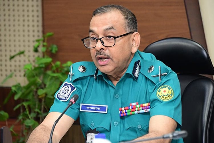 ঢাকা মেট্রোপলিটন পুলিশ (ডিএমপি) কমিশনার শেখ মো. সাজ্জাত আলী। ছবি: সংগৃহীত