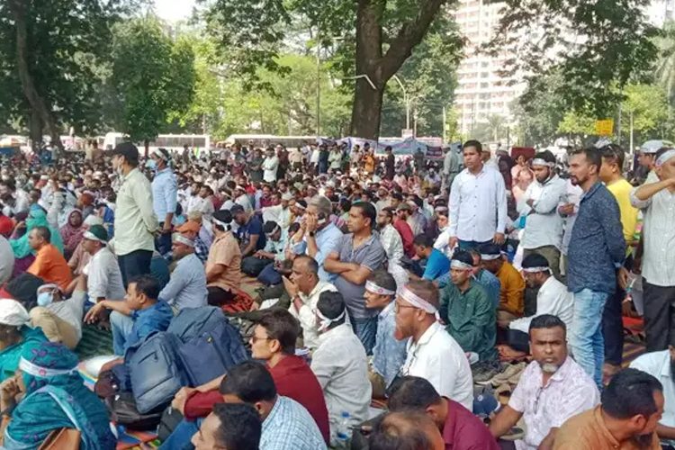 সরকারি প্রাথমিক বিদ্যালয়ের সহকারী শিক্ষকদের আন্দোলন