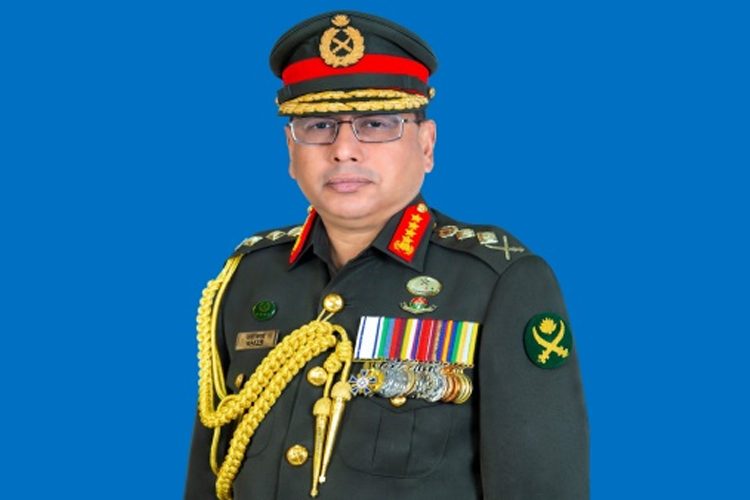সেনাবাহিনী প্রধান জেনারেল ওয়াকার-উজ-জামান