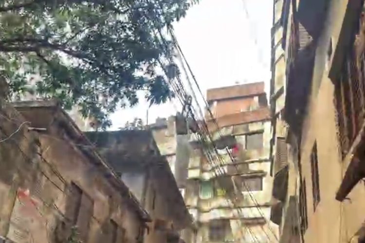 আরমানিটোলার কসাইটুলি। ছবি: ভিডিও থেকে নেয়া