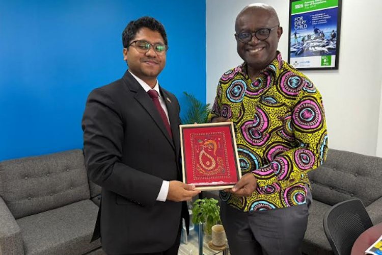 মালদ্বীপে ইউনিসেফ প্রতিনিধির সঙ্গে বাংলাদেশের হাইকমিশনারের বৈঠক