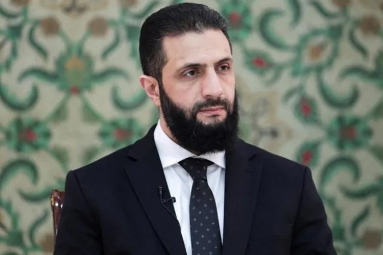 সিরিয়ার প্রেসিডেন্ট আহমেদ আল-শারা