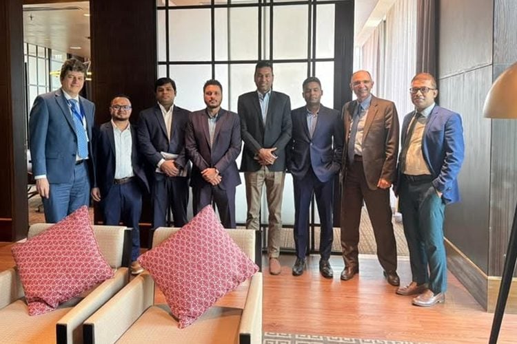 জাতীয় নাগরিক পার্টি-এনসিপির সঙ্গে আইএমএফ প্রতিনিধি দলের বৈঠক। ছবি: ফেসবুক থেকে নেওয়া