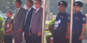 পাবনায় পৌঁছেছেন রাষ্ট্রপতি মো. সাহাবুদ্দিন। ছবি: ভিডিও থেকে নেওয়া