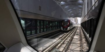 বিশ্বের দীর্ঘতম চালকবিহীন সৌদির মেট্রো। ছবি: সংগৃহীত