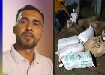 যুবদল নেতার বাড়ি  থেকে ভারতীয় পণ্য জব্দ