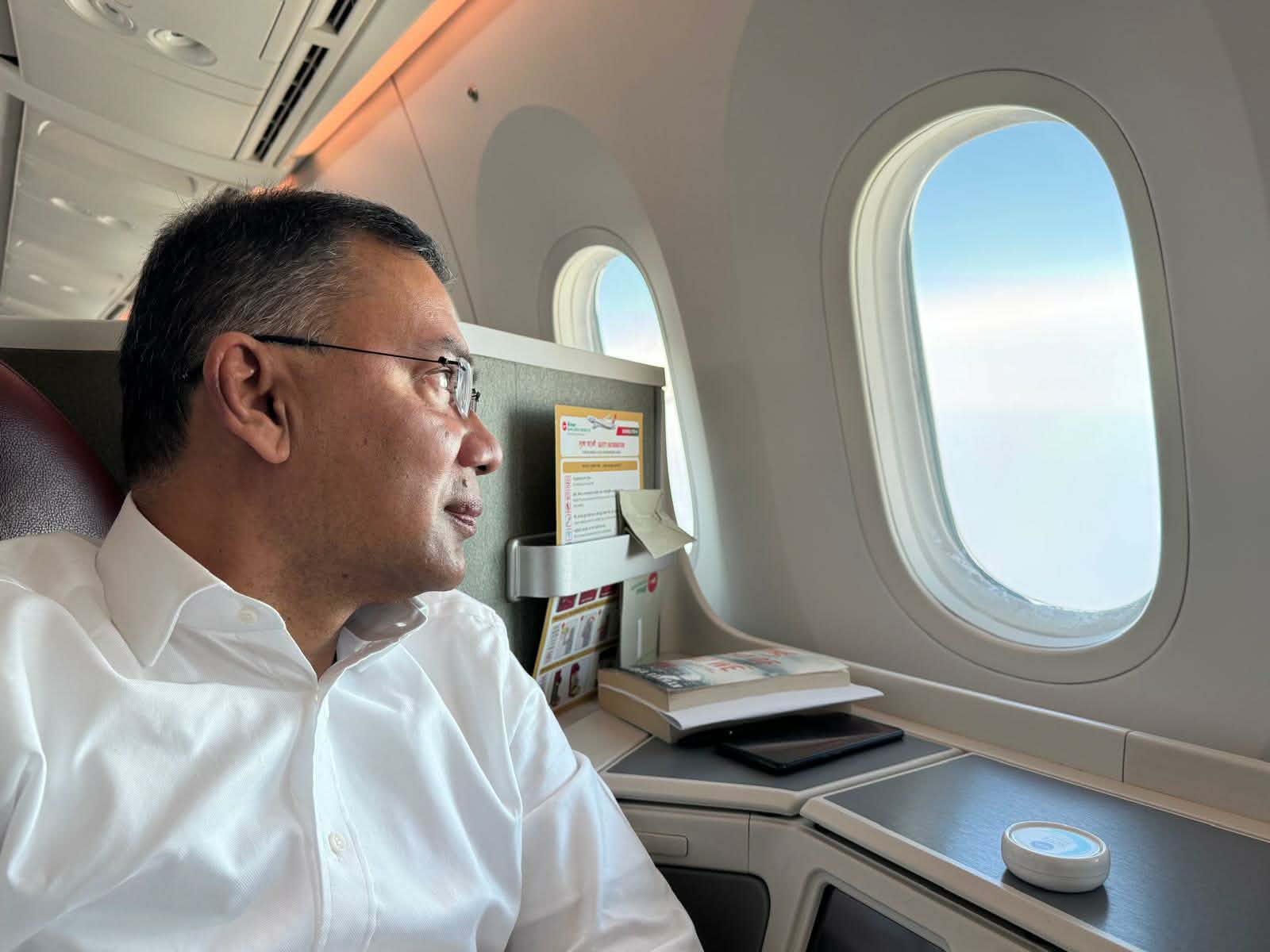 দেশের আকাশে প্রবেশ করেছে তারেক রহমানকে বহনকারী উড়োজাহাজ