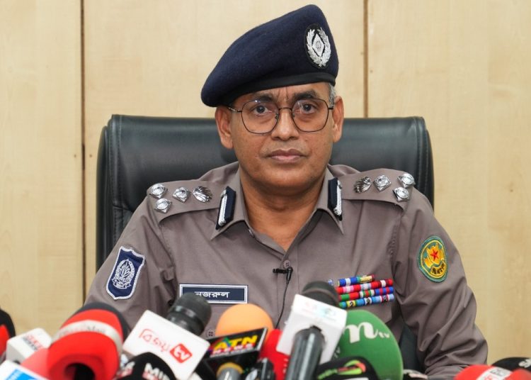 অতিরিক্ত কমিশনার (ক্রাইম অ্যান্ড অপারেশন্স) এস এন নজরুল ইসলাম