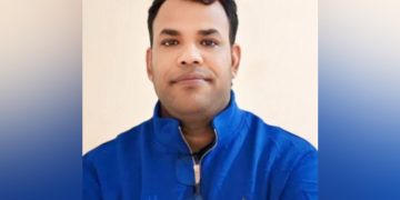 ময়মনসিংহ মহানগরীর যুবলীগের যুগ্ম-আহ্বায়ক রাসেল পাঠান। ছবি: প্রতিনিধি