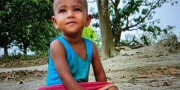 ছবি: রাজশাহীতে অরক্ষিত নলকূপে পড়ে নিহত শিশু সাজিদ