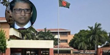 দিল্লিতে নিযুক্ত বাংলাদেশি হাইকমিশনার রিয়াজ হামিদুল্লাহকে হত্যার হুমকি