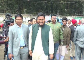 জাতীয় নাগরিক পার্টির সদস্য সচিব আখতার হোসেন। ছবি: ভিডিও থেকে নেওয়া