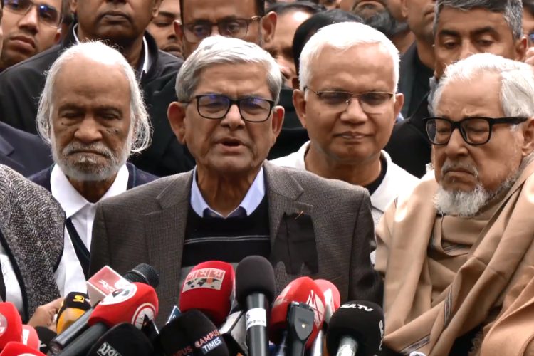 খালেদা জিয়ার জানাজা ও দাফনে শৃঙ্খলা বজায় রাখার আহ্বান বিএনপির