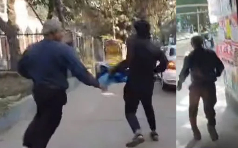 ডাকসু নেতার ধাওয়া খেয়ে ক্যাম্পাস ছাড়লেন ঢাবি শিক্ষক