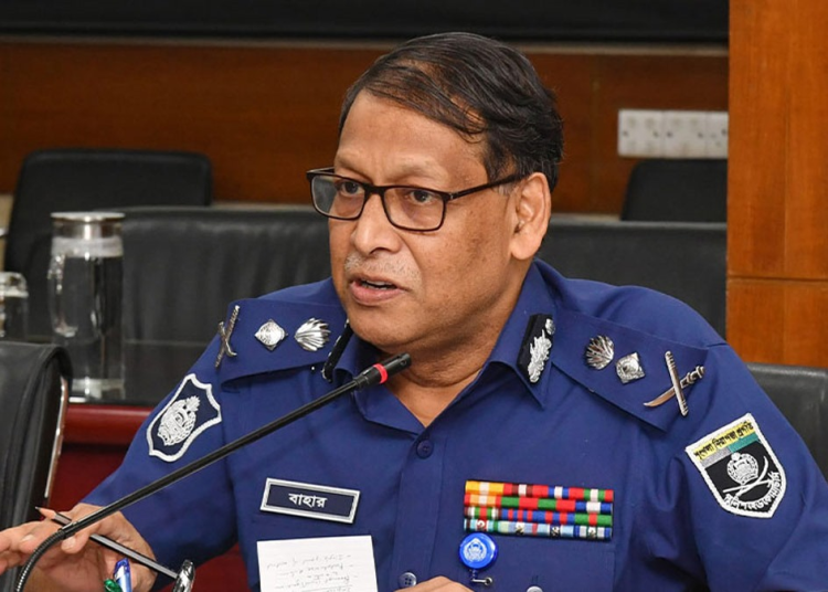 পুলিশ মহাপরিদর্শক (আইজিপি) বাহারুল আলম। ছবি: সংগৃহীত