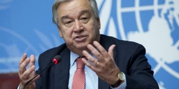 জাতিসংঘ মহাসচিব আন্তোনিও গুতেরেস