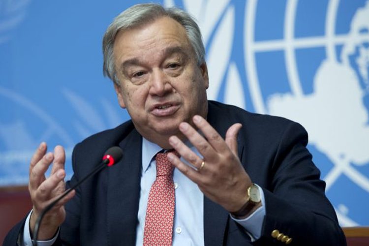 জাতিসংঘ মহাসচিব আন্তোনিও গুতেরেস