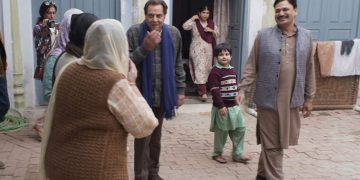 মুক্তির অপেক্ষায় থাকা ইক্কিস সিনেমার একটি দৃশ্যে ধর্মেন্দ্র