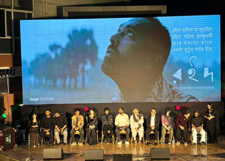 ‘রইদ’-এর একটি দৃশ্যে নাজিফা তুষি