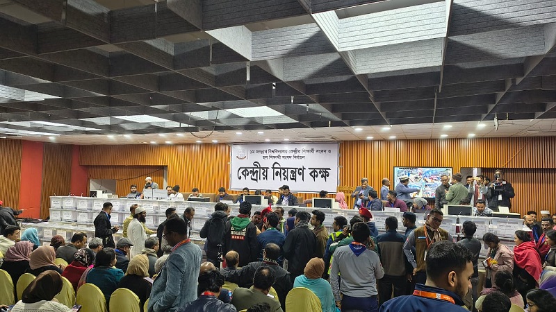 জকসু নির্বাচনের ভোট গণনা স্থগিত