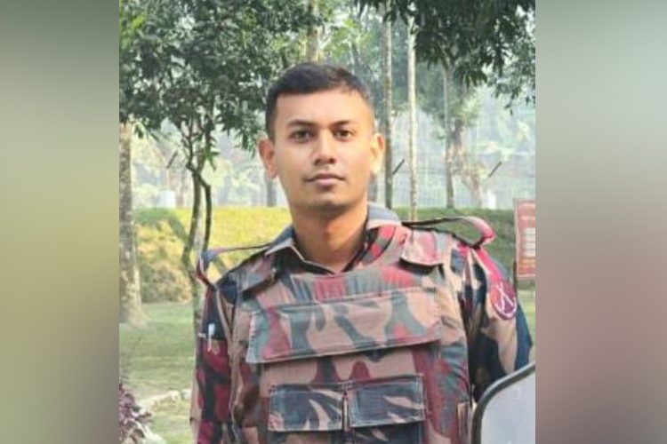 বিজিবি সদস্য মো. নাসিম উদ্দীন। ছবি: প্রতিনিধি