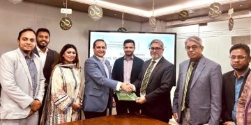 ছবি: বেঙ্গল ইসলামী লাইফ ইন্স্যুরেন্স লিমিটেড ও হাভাস গ্রুপের সমঝোতা স্মারক স্বাক্ষর।