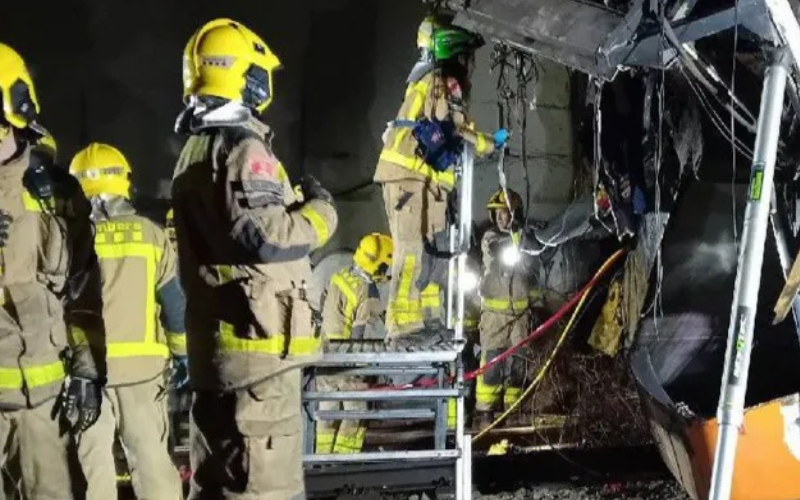 স্পেনে আবারও ট্রেন দুর্ঘটনা, চালক নিহত