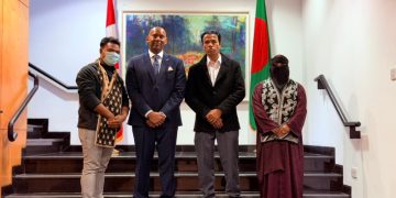 ছবি:  কানাডা হাই কমিশনের ফেসবুক পোস্ট থেকে সংগৃহীত