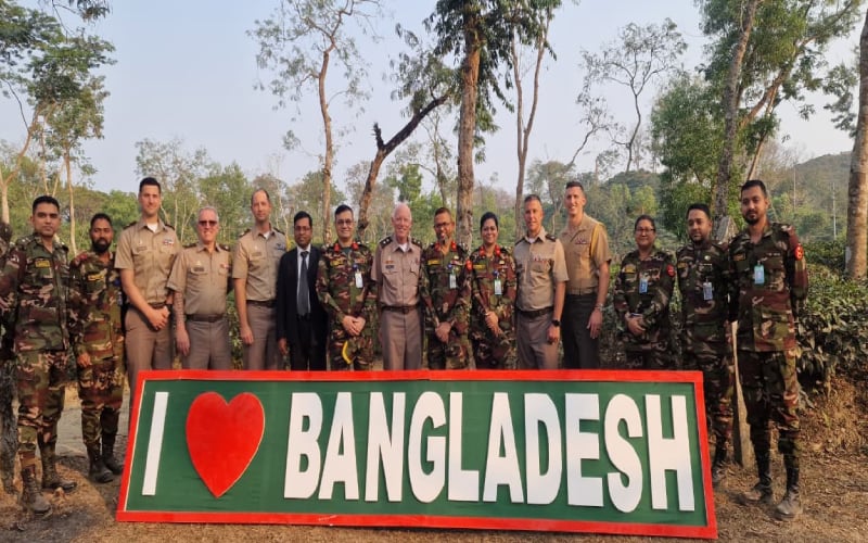 বাংলাদেশের সঙ্গে যুক্তরাষ্ট্রের সামরিক চিকিৎসা সহযোগিতা জোরদার