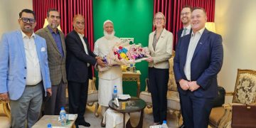 জামায়াতের আমিরের সঙ্গে বৃটিশ হাইকমিশনারের সৌজন্য সাক্ষাৎ