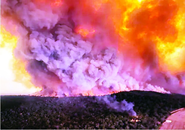 দাবানলে পুড়ছে অস্ট্রেলিয়া, বিদ্যুৎবিচ্ছিন্ন ৩৮ হাজার ঘরবাড়ি