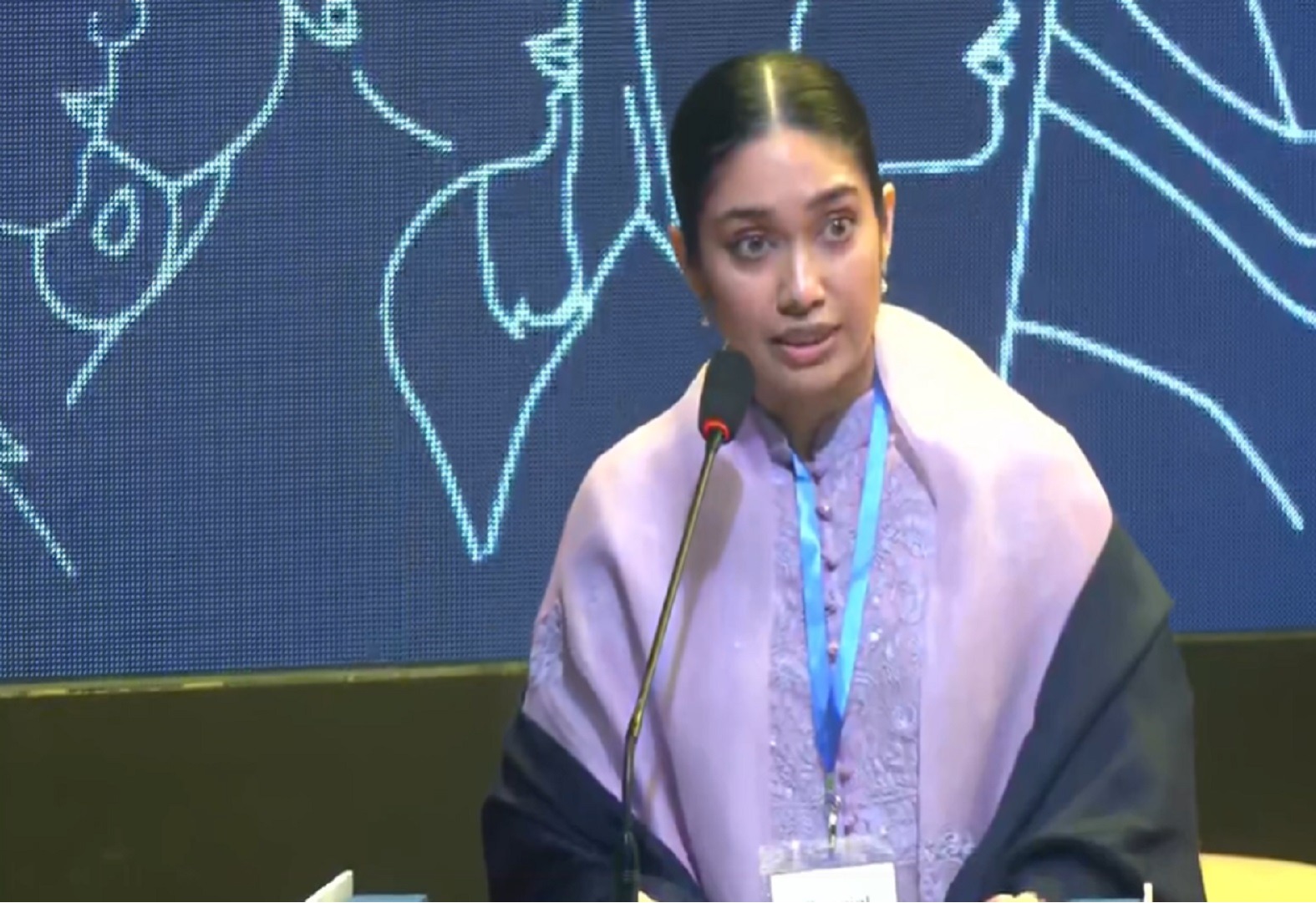 জাইমা রহমানের ‘প্রথম বক্তব্য’