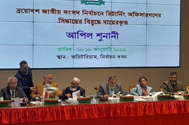 ইসিতে আপিল শুনানি শুরু, জামায়াত নেতা আযাদের মনোনয়ন বৈধ