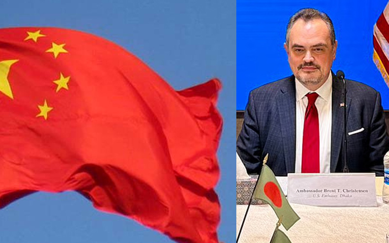 মার্কিন রাষ্ট্রদূতের মন্তব্য ‘দায়িত্বজ্ঞানহীন ও ভিত্তিহীন’: চীন দূতাবাস