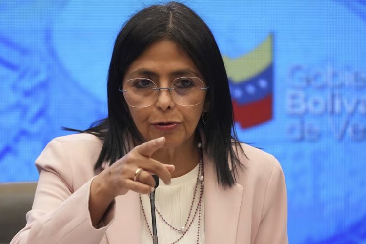 ভেনেজুয়েলার দায়িত্ব নেওয়া ডেলসি রদ্রিগেজ